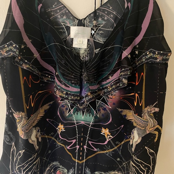 CAMILLA top, pre loved - Picture 1 of 3